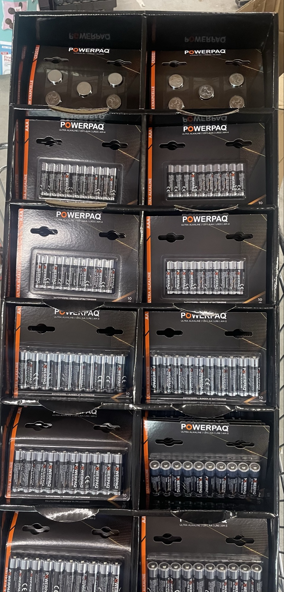 Powerpaq batterier